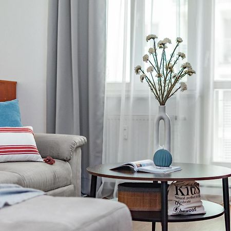Apartament Mokotow -Basen- Warschau Buitenkant foto