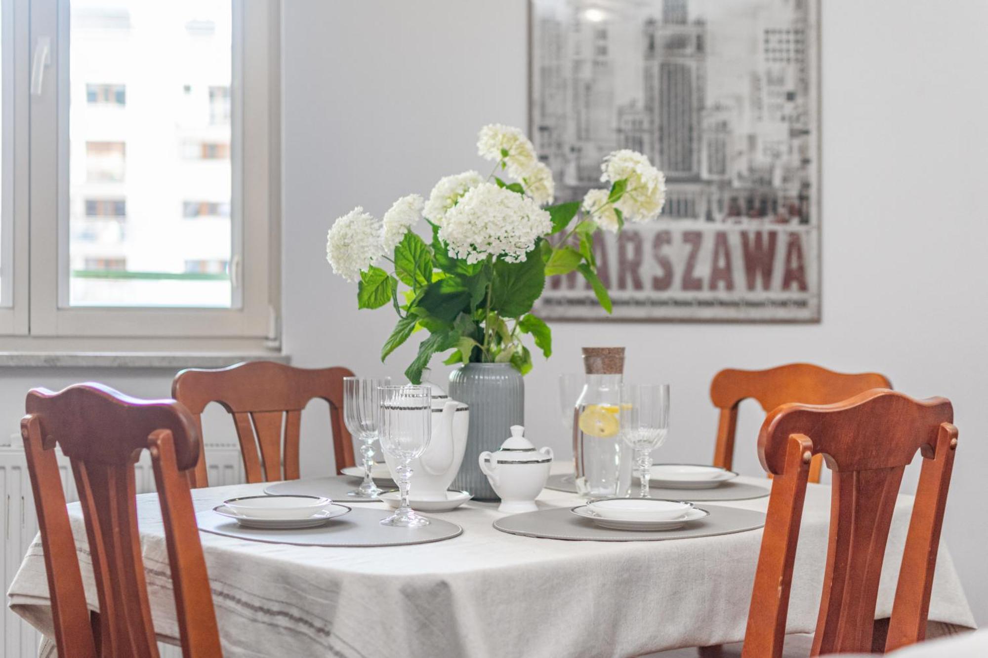 Apartament Mokotow -Basen- Warschau Buitenkant foto