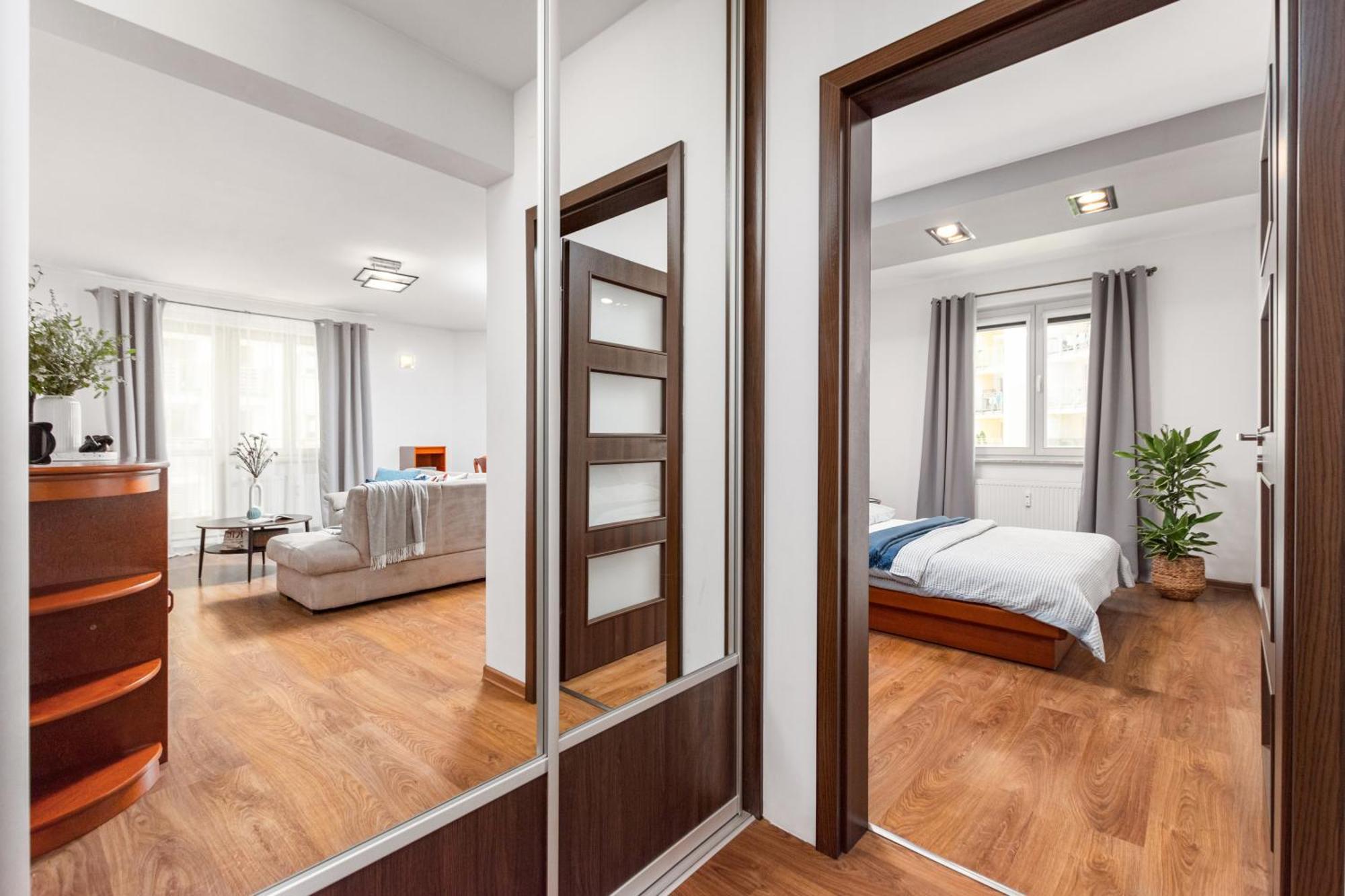 Apartament Mokotow -Basen- Warschau Buitenkant foto