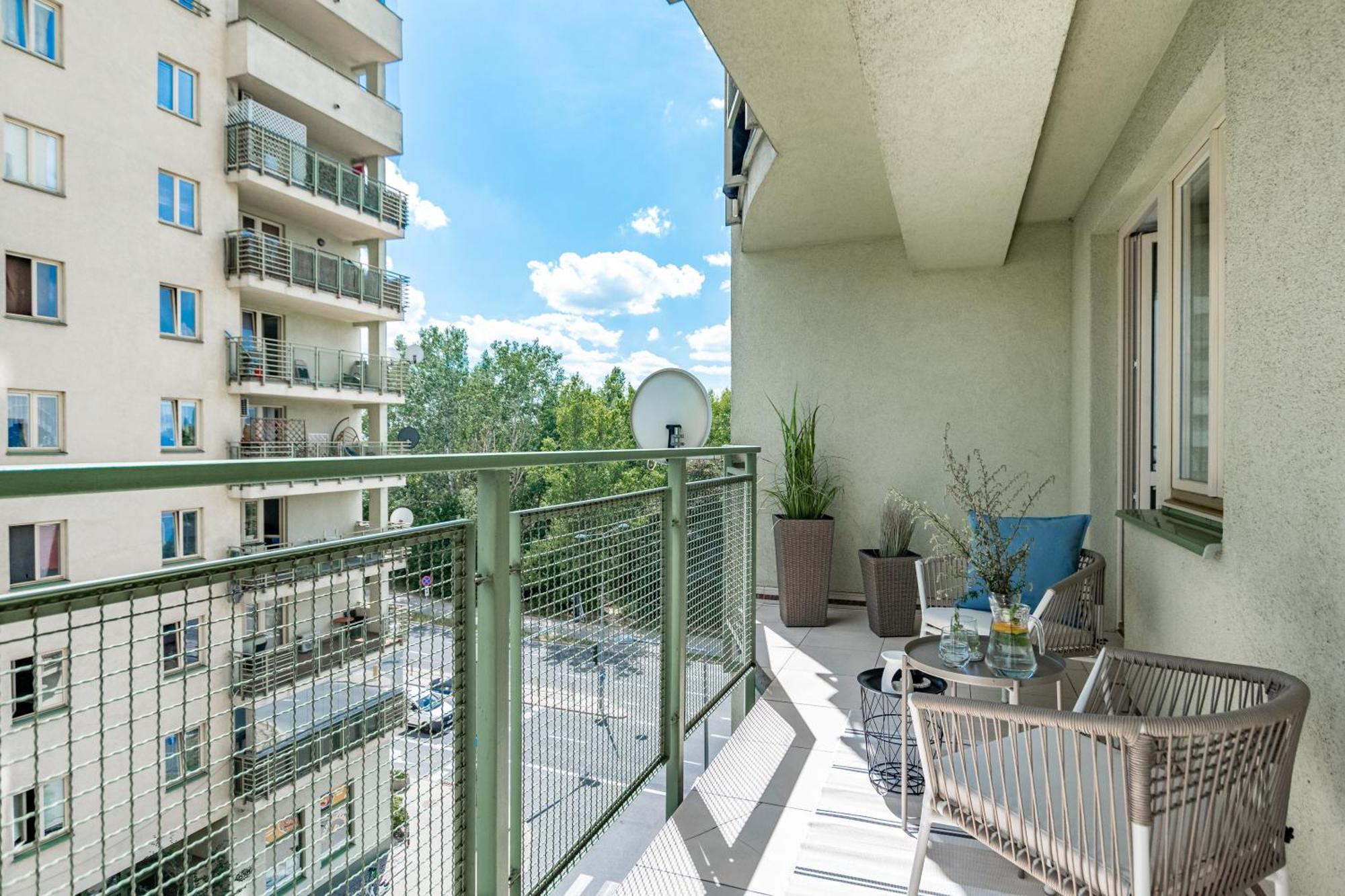 Apartament Mokotow -Basen- Warschau Buitenkant foto