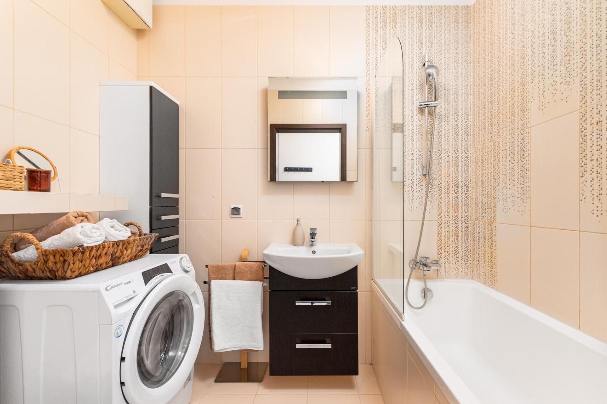 Apartament Mokotow -Basen- Warschau Buitenkant foto